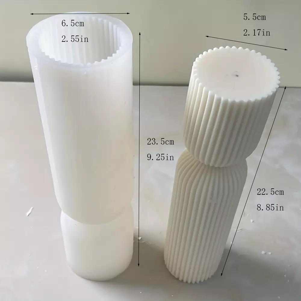 silicone mold used for casting with flexible rubber structure