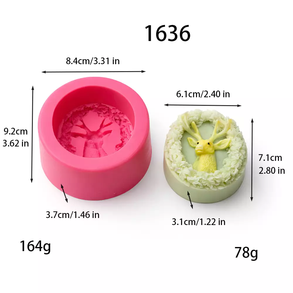 Deer Head Silicone Mold