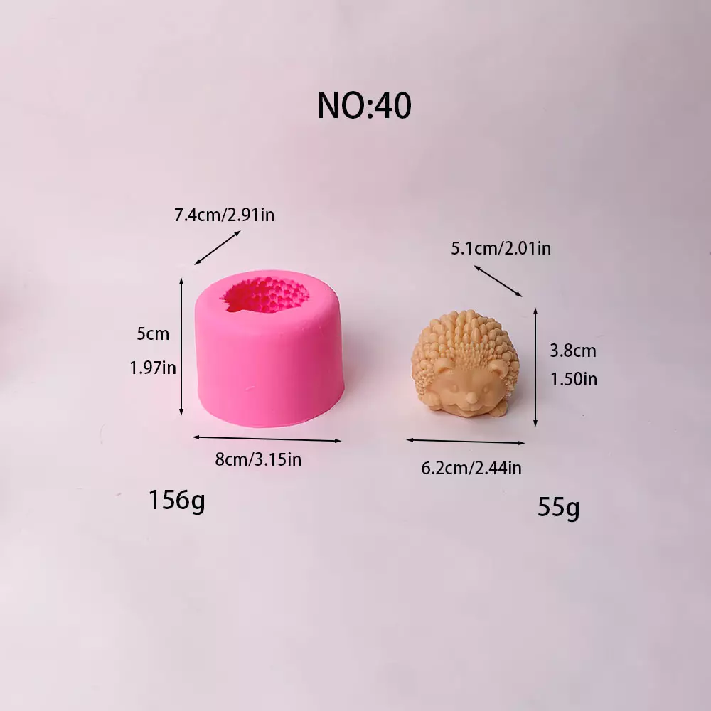 Hedgehog Silicone Mold