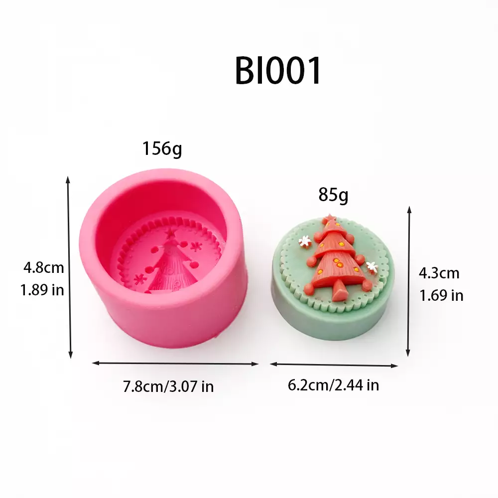 Christmas Tree Silicone Mold